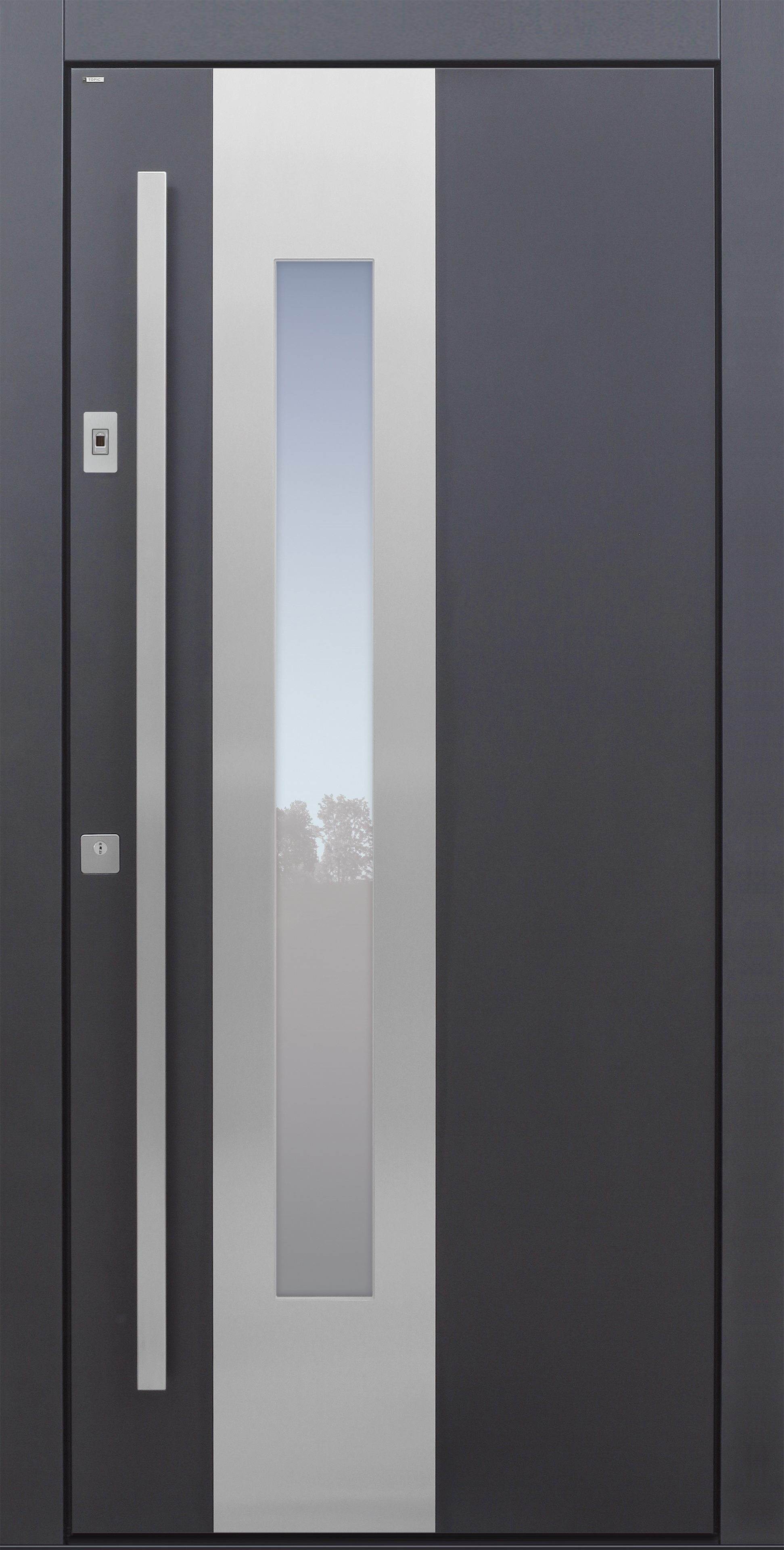 Haustür modern, anthrazit, TOPICcore, Edelstahl, Sicherheitstür, passivhaustauglich, besser als Alu, Glas Haustür modern, anthrazit, TOPICcore, Edelstahl, Sicherheitstür, passivhaustauglich, besser als Alu, Glas