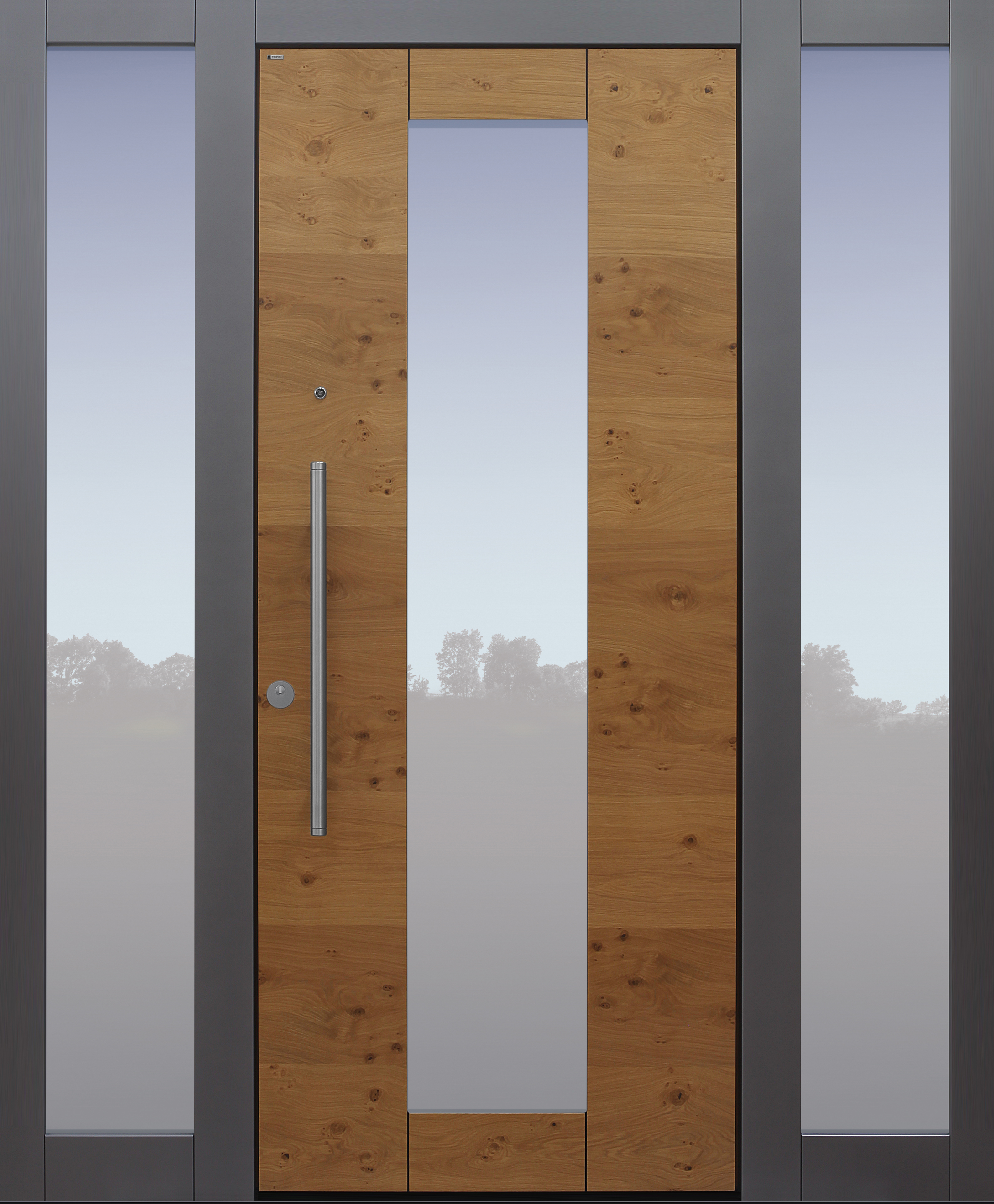 Haustür modern, Holz, Eiche astig, Sicherheitstür, passivhaustauglich, besser als Alu, Glas, Seitenteil, Spion Haustür modern, Holz, Eiche astig, Sicherheitstür, passivhaustauglich, besser als Alu, Glas, Seitenteil, Spion
