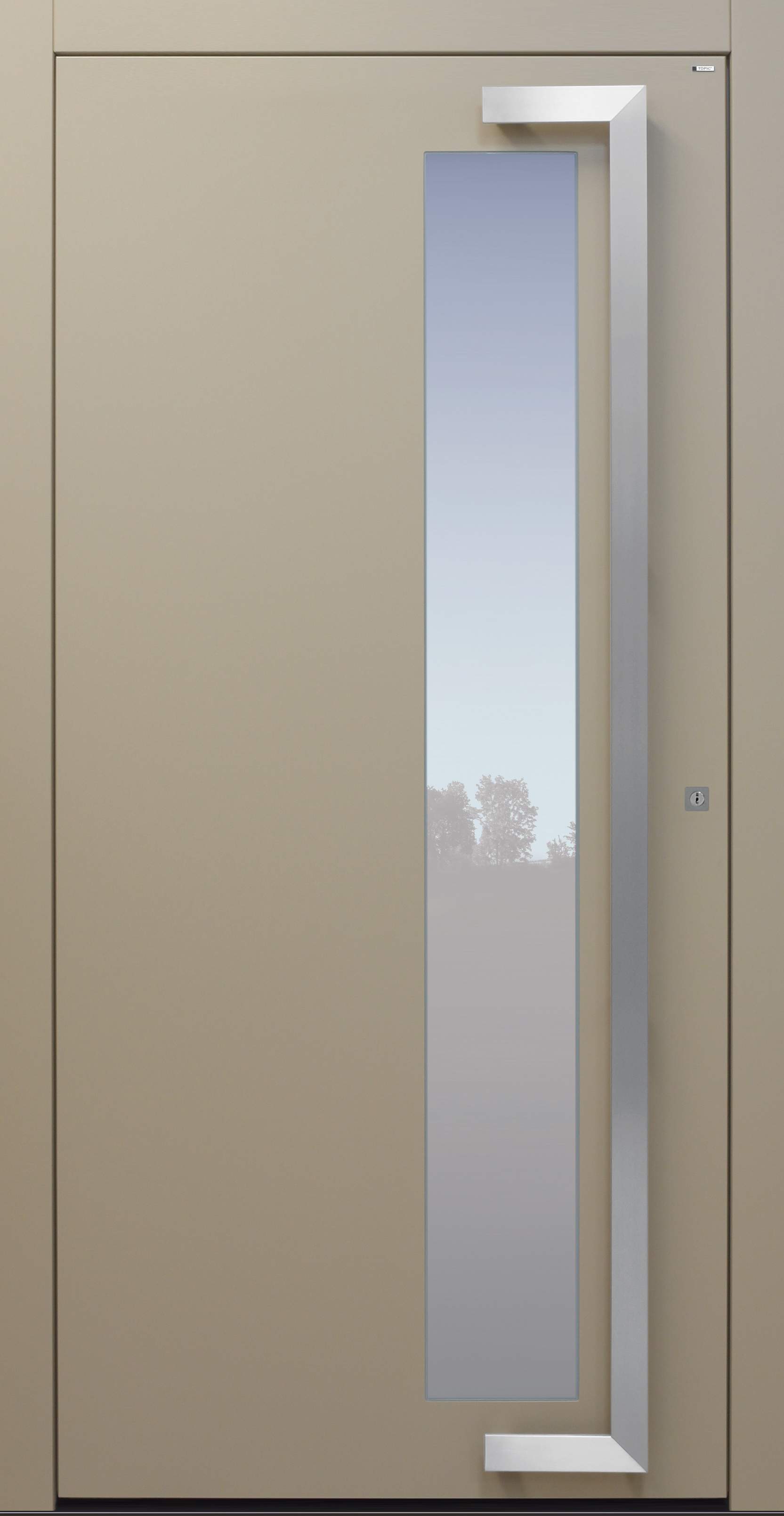 Haustür beige Modell B20-T2 Haustür beige Modell B20-T2