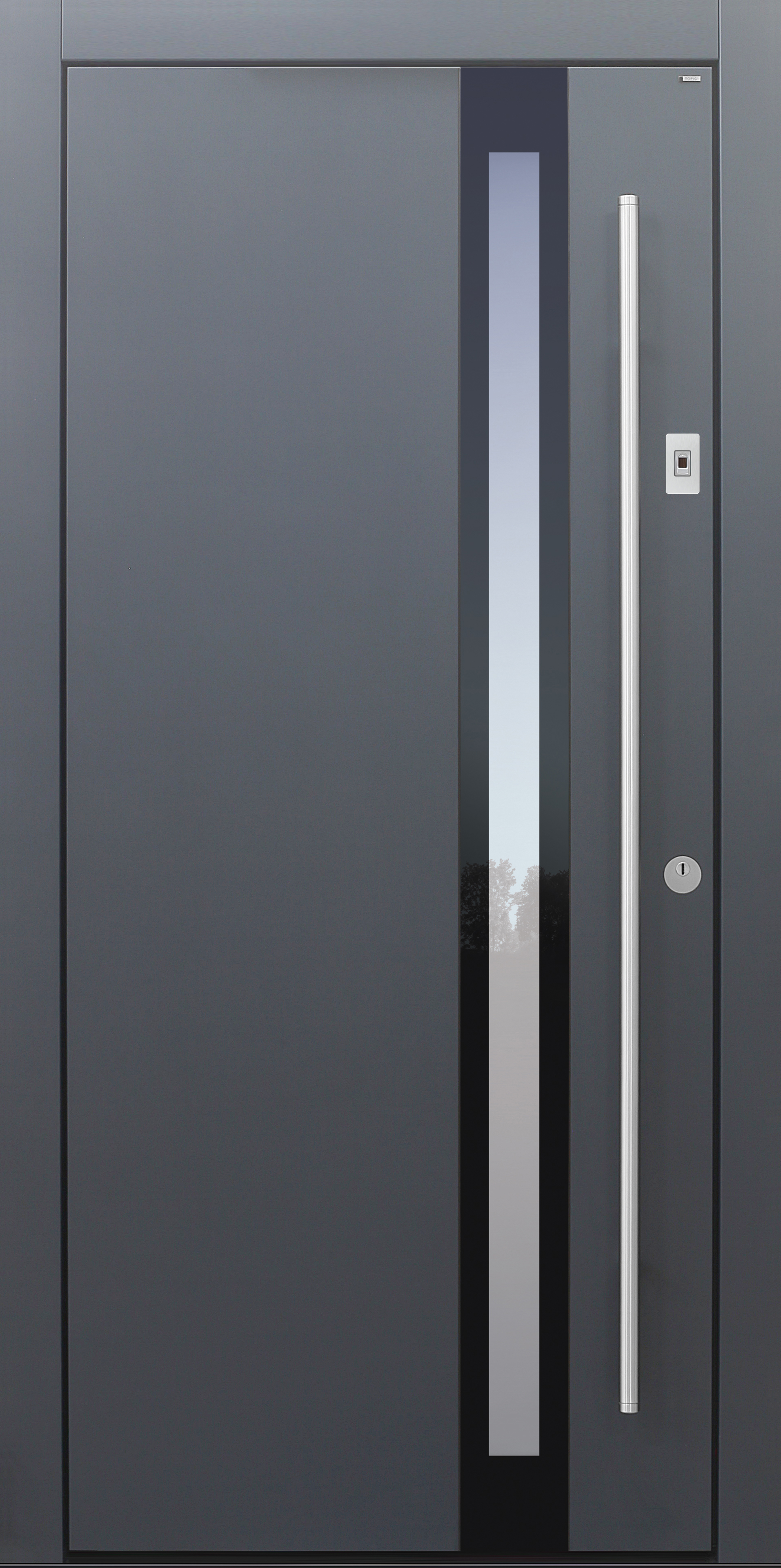 Haustür modern, TOPICcore, Anthrazit, Dunkelgrau, Sicherheitstür, passivhaustauglich, besser als Alu, Glas, Fingerprint Haustür modern, TOPICcore, Anthrazit, Dunkelgrau, Sicherheitstür, passivhaustauglich, besser als Alu, Glas, Fingerprint