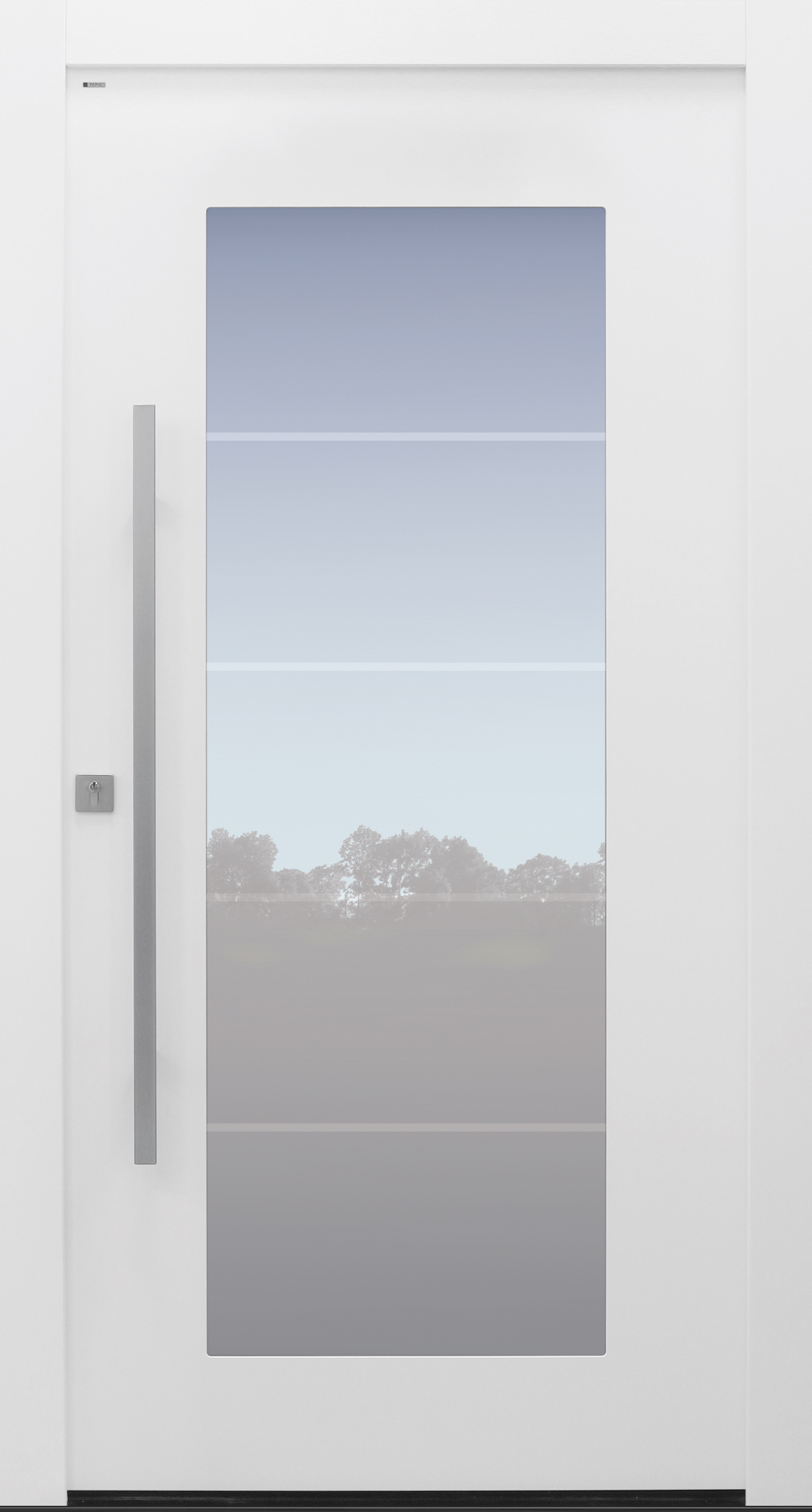 Haustür modern, weiß, TOPICcore, Glasmotiv, Sicherheitstür, besser als Alu, Glas Haustür modern, weiß, TOPICcore, Glasmotiv, Sicherheitstür, besser als Alu, Glas