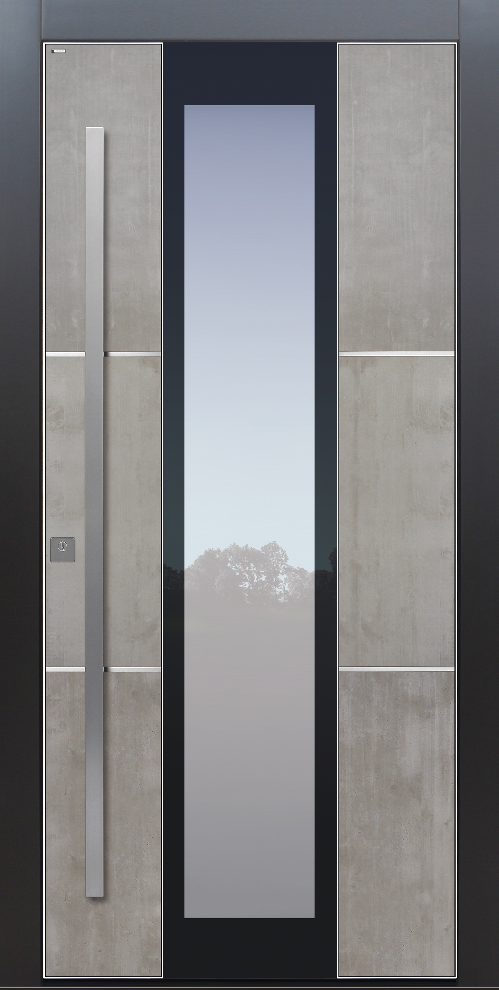 Haustür modern, Grau, Beton, Echtbeton, Sicherheitstür, passivhaustauglich, besser als alu, Glas Haustür modern, Grau, Beton, Echtbeton, Sicherheitstür, passivhaustauglich, besser als alu, Glas