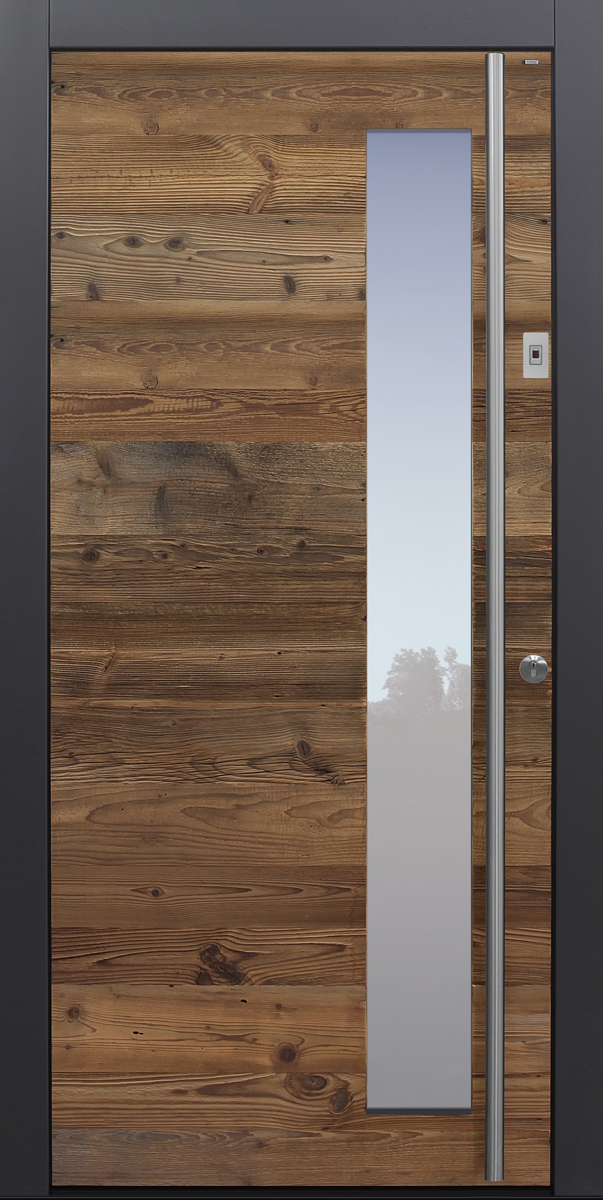 Haustür modern, Holz, Fichte, Altholz Fichte, Sicherheitstür, passivhaustauglich, besser als Alu, Glas, Fingerprint Haustür modern, Holz, Fichte, Altholz Fichte, Sicherheitstür, passivhaustauglich, besser als Alu, Glas, Fingerprint