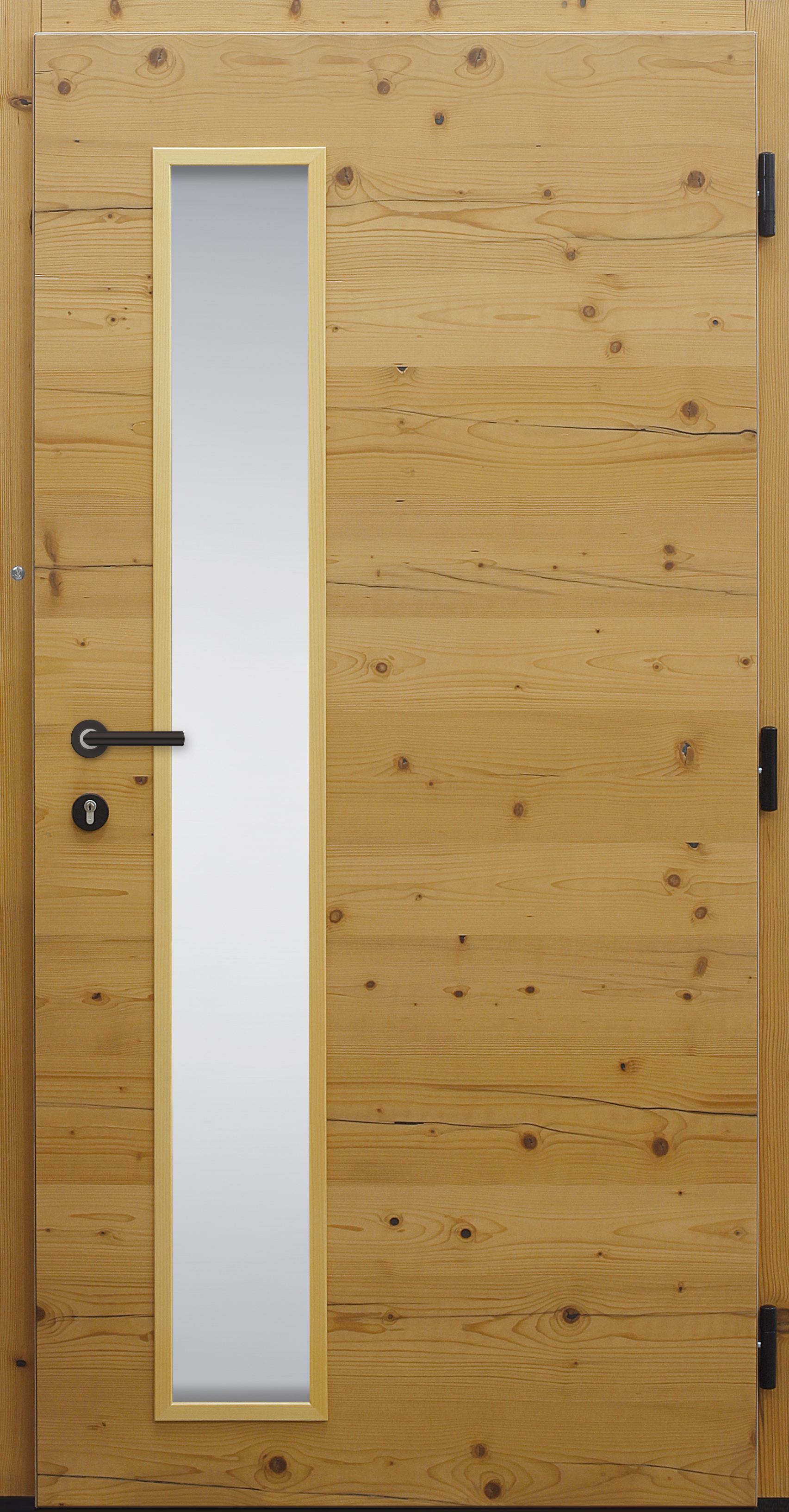 Haustür Altholzfurnier Fichte Innenansicht Modell B37-T Haustür Altholzfurnier Fichte Innenansicht Modell B37-T