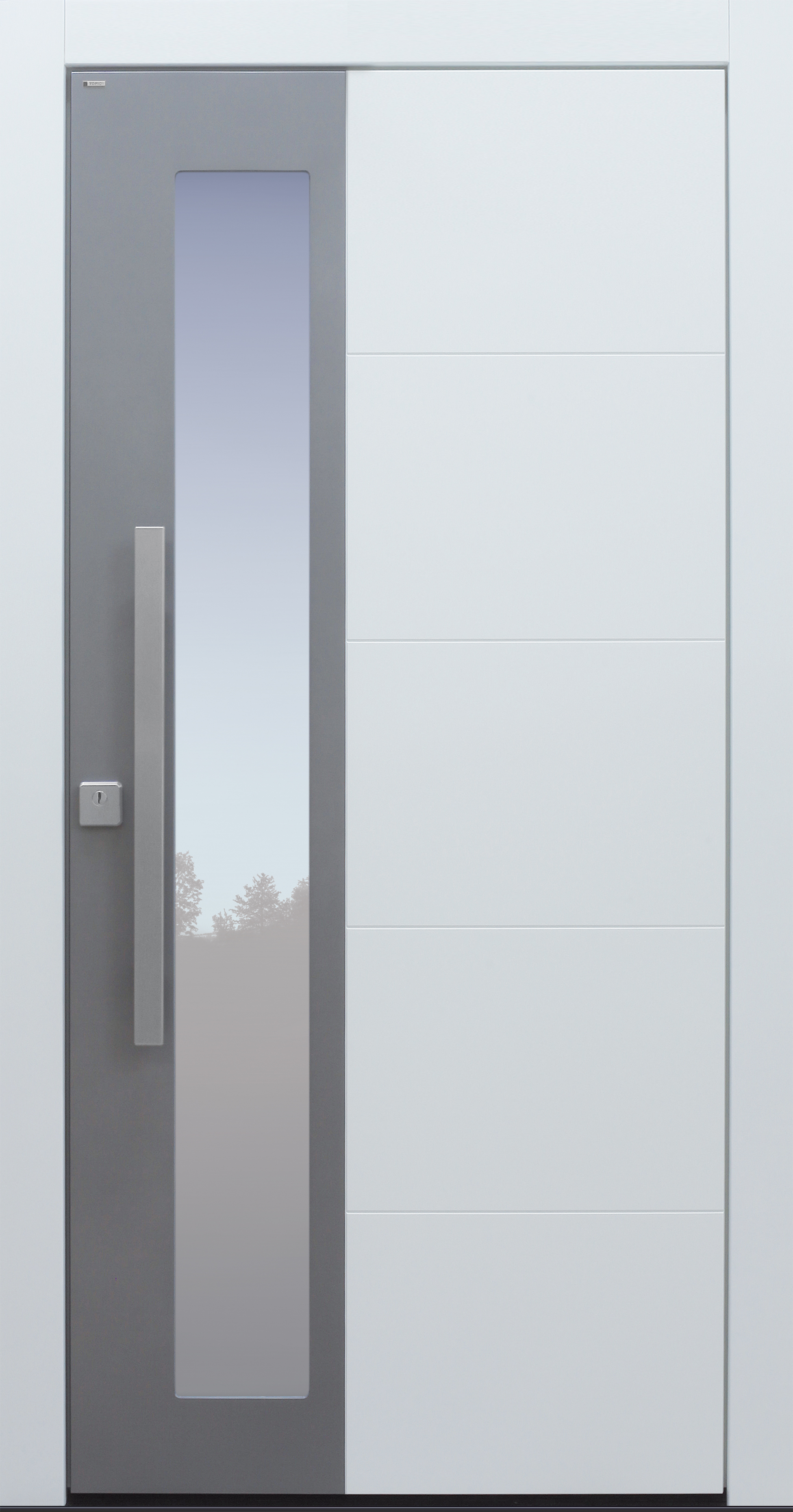 Haustür modern, weiß, TOPICcore, Sicherheitstür, passivhaustauglich, besser als Alu, Glas Haustür modern, weiß, TOPICcore, Sicherheitstür, passivhaustauglich, besser als Alu, Glas