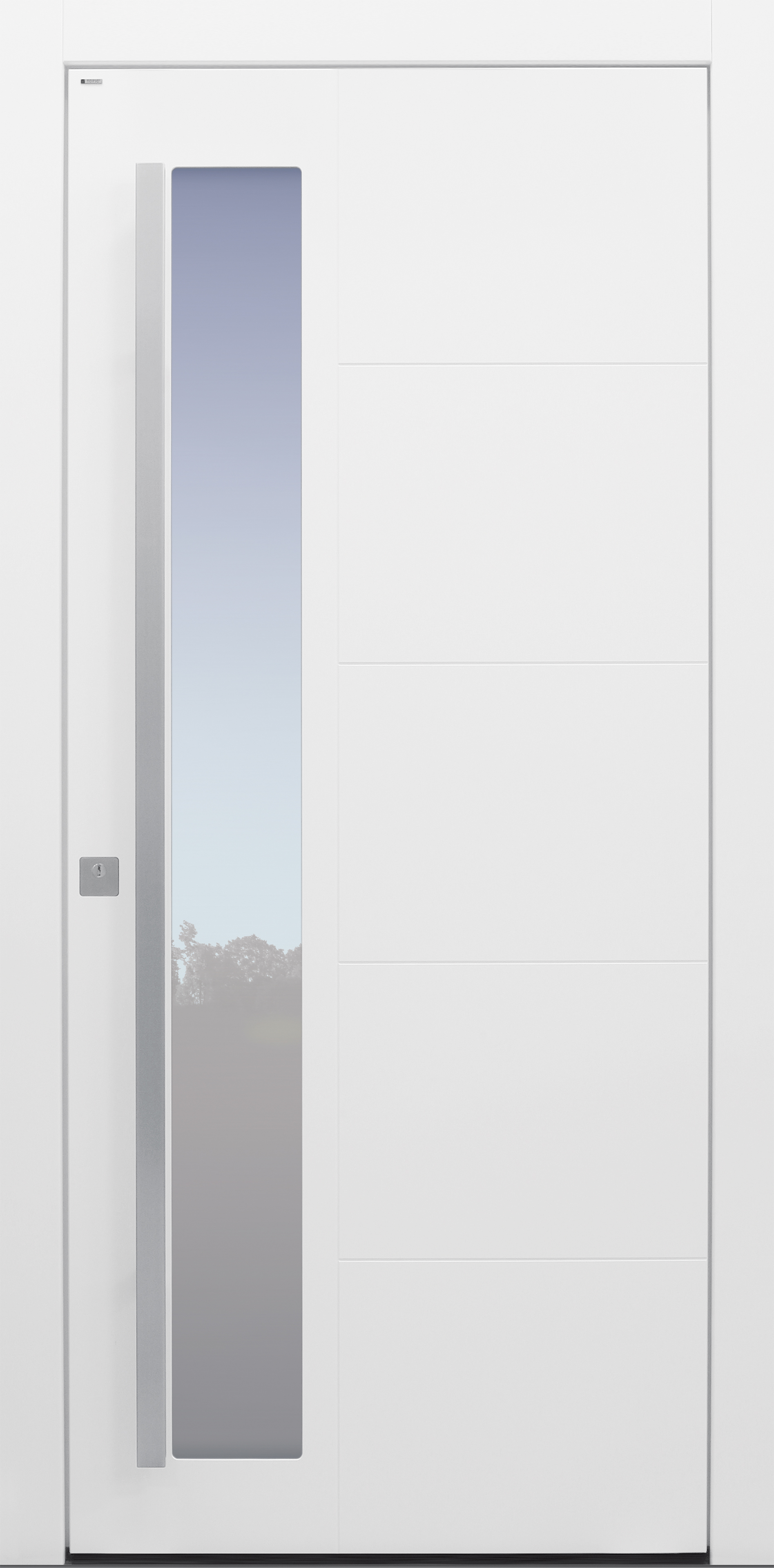 Haustür modern, weiß, TOPICcore, Sicherheitstür, passivhaustauglich, besser als Alu, Glas Haustür modern, weiß, TOPICcore, Sicherheitstür, passivhaustauglich, besser als Alu, Glas