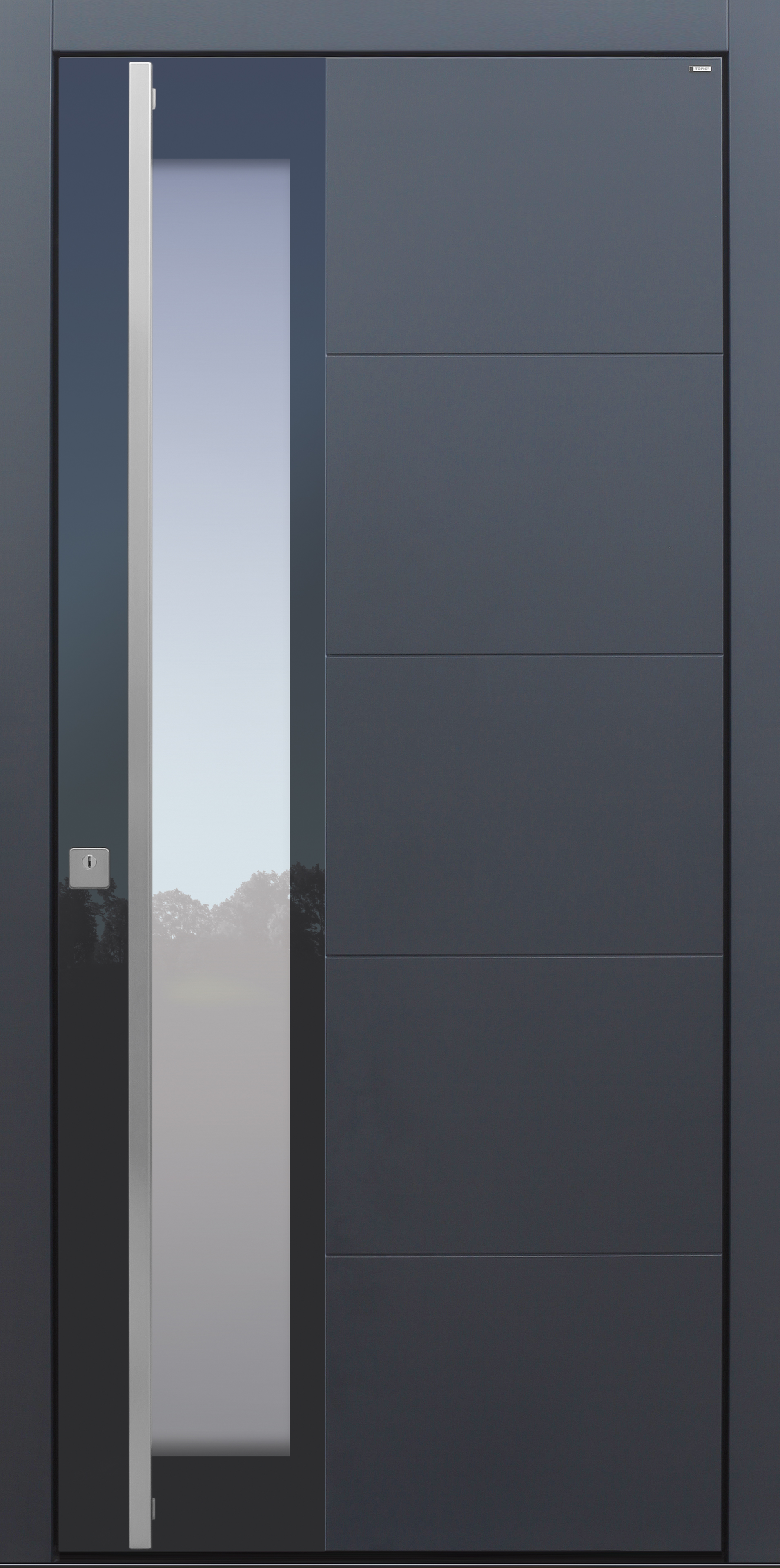 Haustür modern, anthrazit, TOPICcore, Sicherheitstür, passivhaustauglich, besser als Alu, Glas Haustür modern, anthrazit, TOPICcore, Sicherheitstür, passivhaustauglich, besser als Alu, Glas