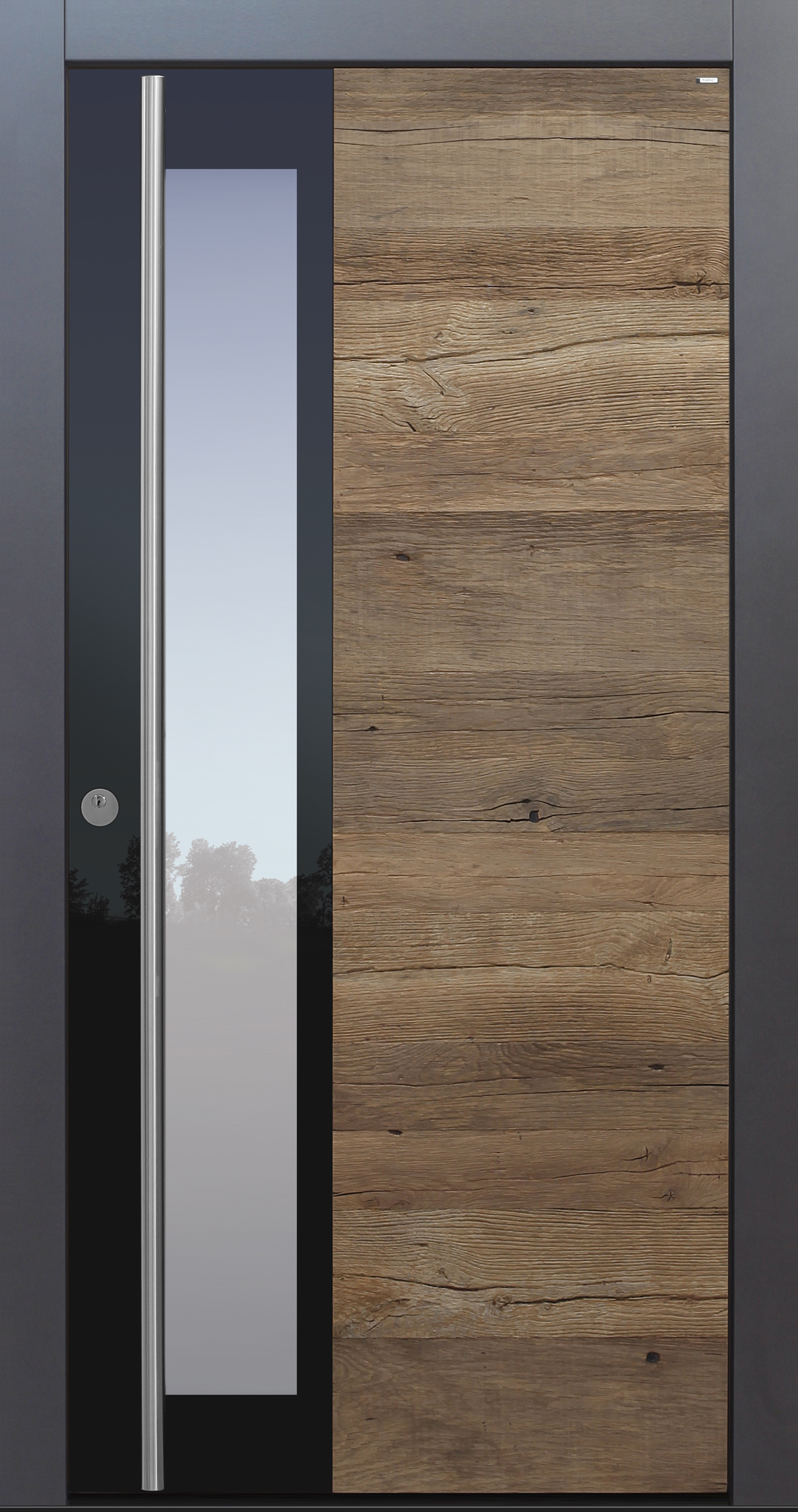 Haustür modern, anthrazit, Holz, Altholz, Eiche, über 300 Jahre, Sicherheitstür, passivhaustauglich, TOPICcore, besser als Alu, Edelstahl, Glas Haustür modern, anthrazit, Holz, Altholz, Eiche, über 300 Jahre, Sicherheitstür, passivhaustauglich, TOPICcore, besser als Alu, Edelstahl, Glas