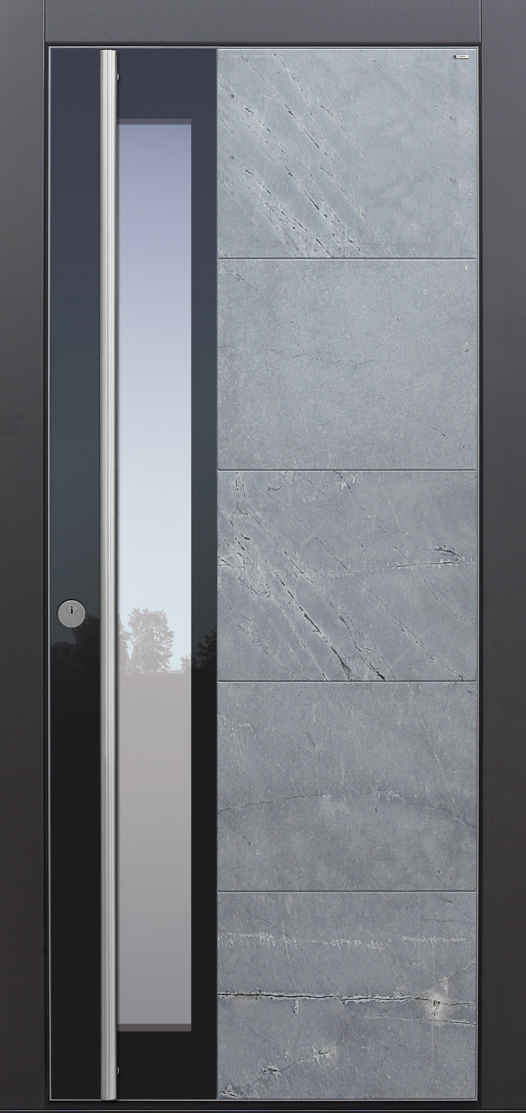 Haustür modern, Stein, Himalayastein, TOPICcore, Seitenteil, Sicherheitstür, passivhaustauglich, besser als Alu, Glas Haustür modern, Stein, Himalayastein, TOPICcore, Seitenteil, Sicherheitstür, passivhaustauglich, besser als Alu, Glas