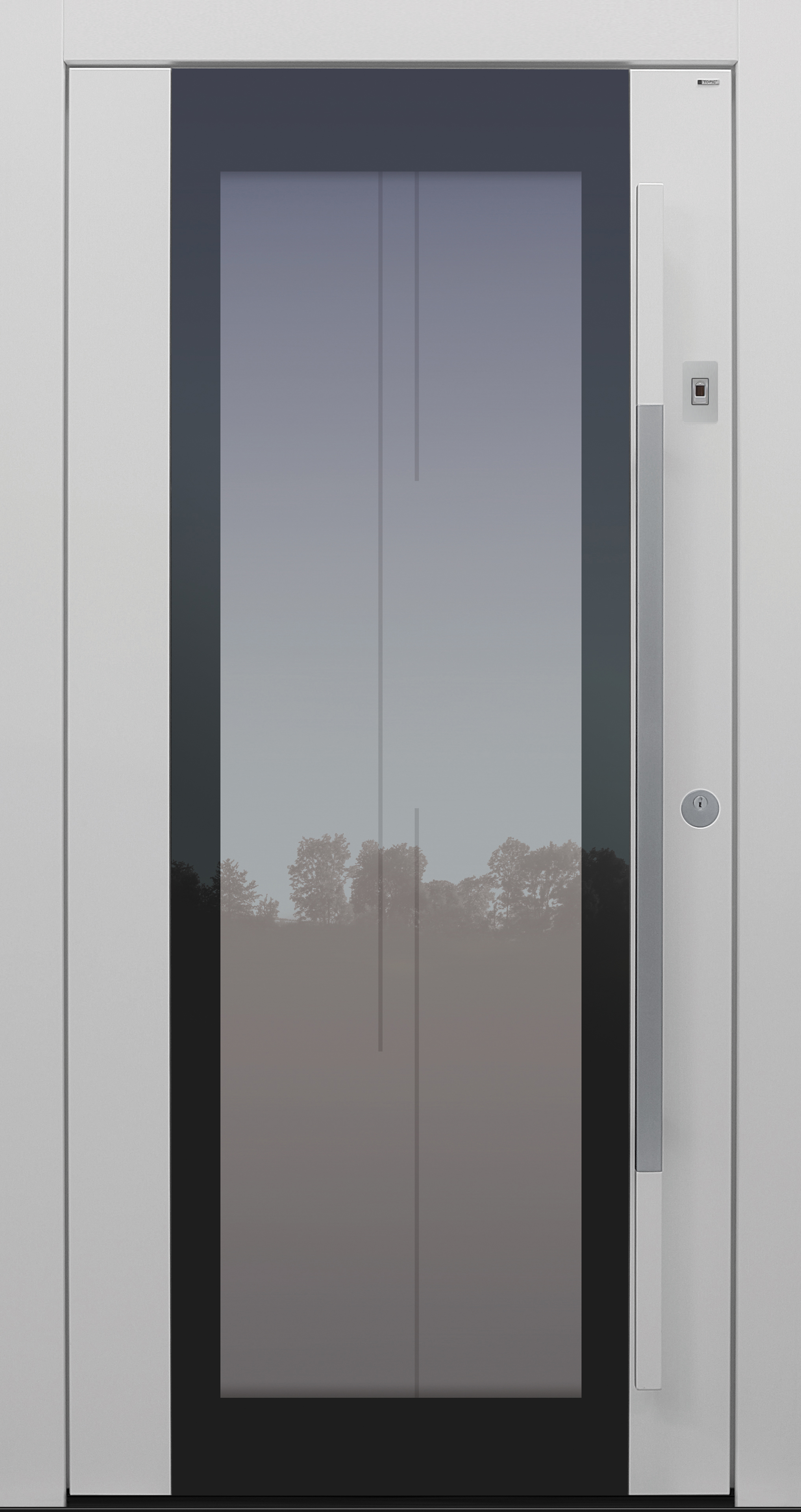 Haustür modern, TOPICcore, weiß, Sicherheitstür, passivhaustauglich, besser als Alu, Glas, Fingerprint Haustür modern, TOPICcore, weiß, Sicherheitstür, passivhaustauglich, besser als Alu, Glas, Fingerprint