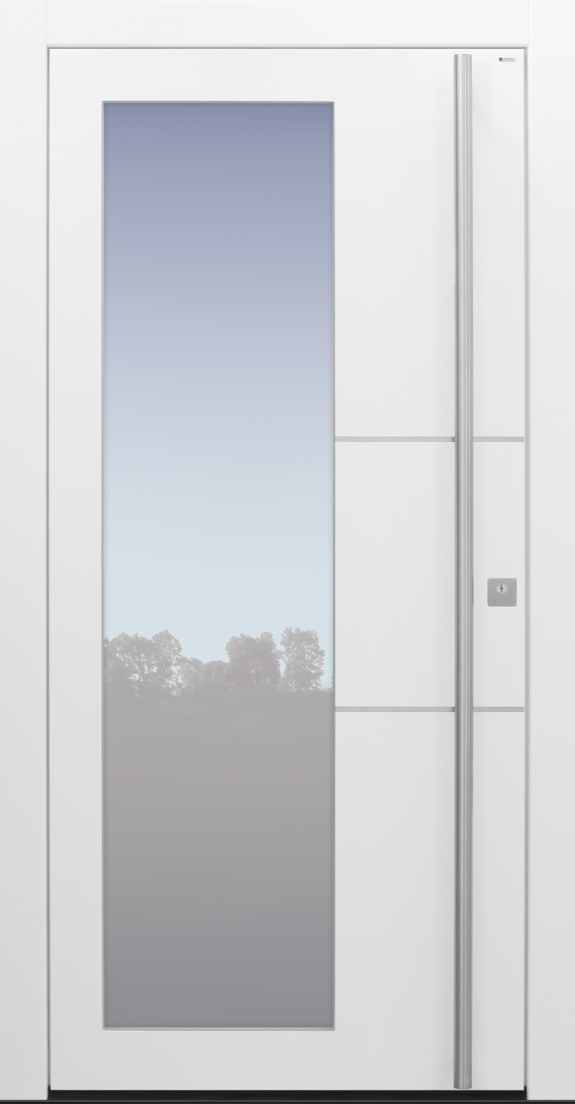 Haustür modern, weiß, TOPICcore, Sicherheitstür, passivhaustauglich, besser als Alu, Glas Haustür modern, weiß, TOPICcore, Sicherheitstür, passivhaustauglich, besser als Alu, Glas