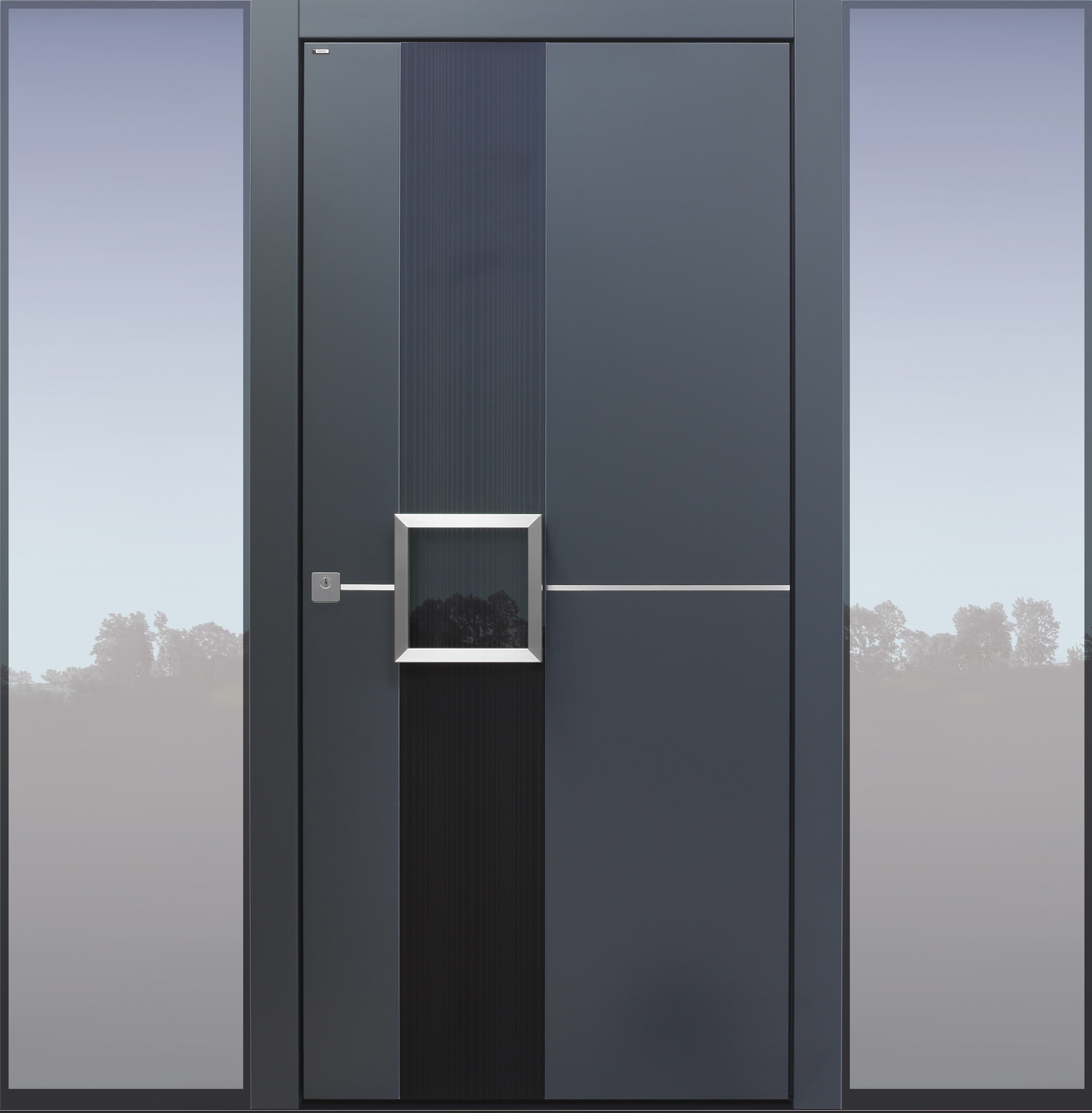 Haustür modern, TOPICcore, Dunkelgrau, Anthrazit, Sicherheitstür, passivhaustauglich, besser als Alu, Glas, Seitenteil Haustür modern, TOPICcore, Dunkelgrau, Anthrazit, Sicherheitstür, passivhaustauglich, besser als Alu, Glas, Seitenteil