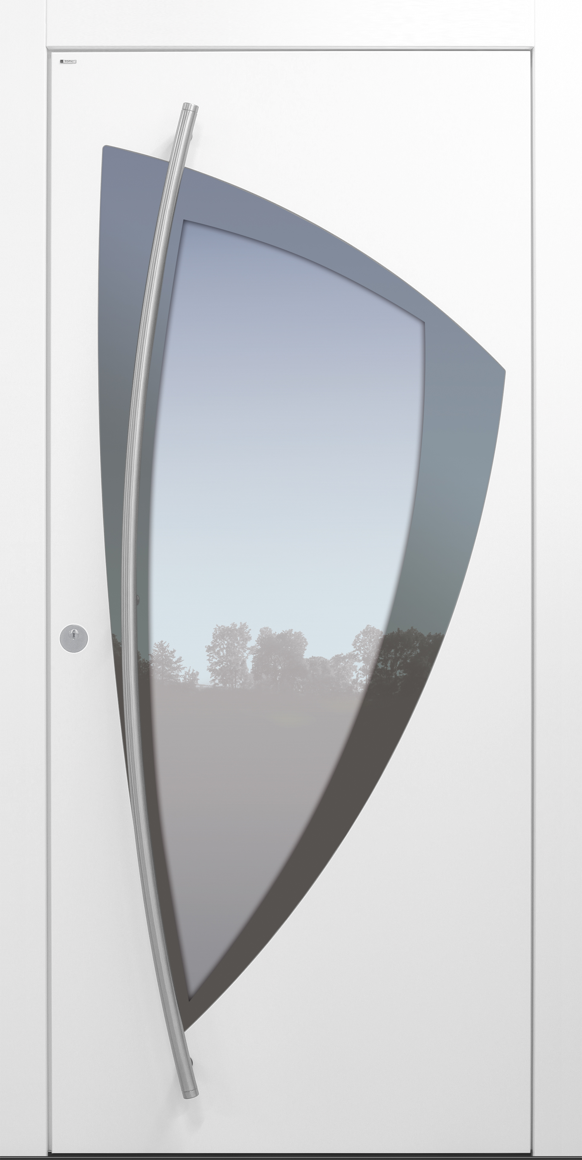 Haustür modern, weiß, TOPICcore, Sicherheitstür, passivhaustauglich, besser als Alu, Glas Haustür modern, weiß, TOPICcore, Sicherheitstür, passivhaustauglich, besser als Alu, Glas