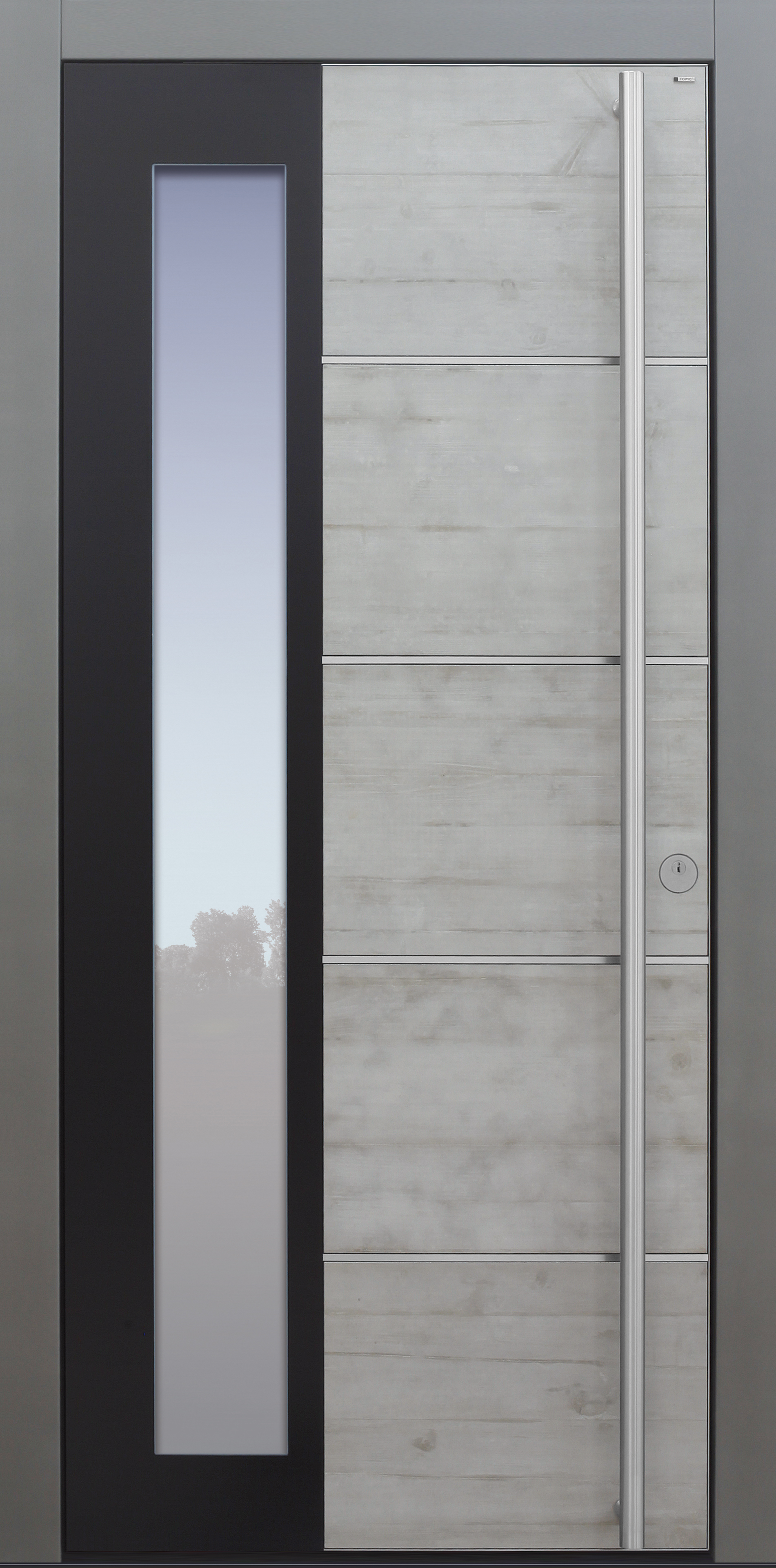 Haustür modern, Beton, TOPICcore, Sicherheitstür, passivhaustauglich, besser als Alu, Glas Haustür modern, Beton, TOPICcore, Sicherheitstür, passivhaustauglich, besser als Alu, Glas