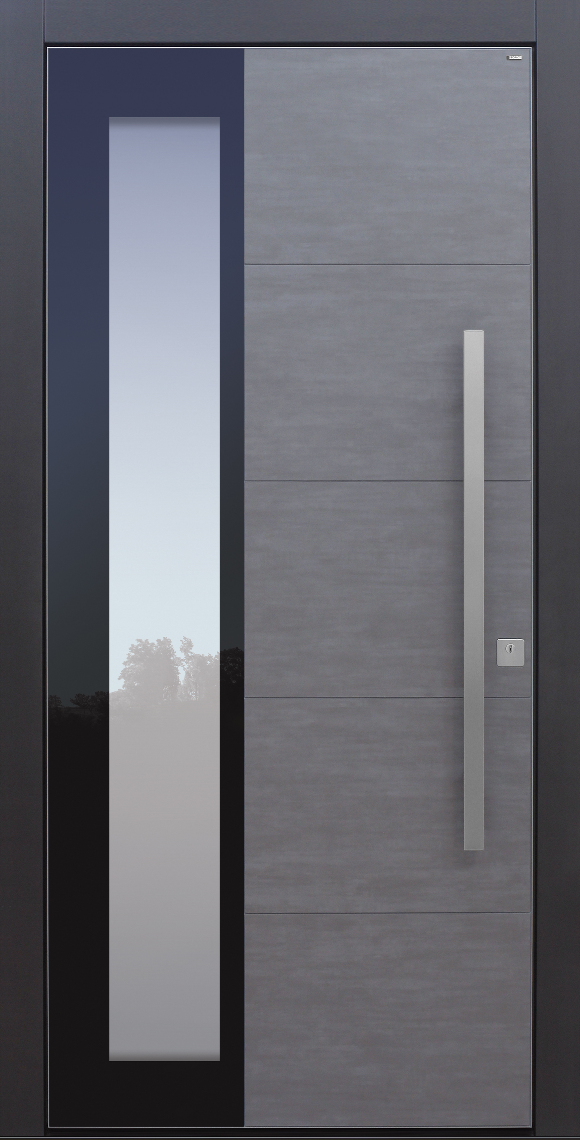 Haustür modern, Koshi dunkelgrau, Keramik, Topiccore, Sicherheitstür, passivhaustauglich, besser als alu, Glas Haustür modern, Koshi dunkelgrau, Keramik, Topiccore, Sicherheitstür, passivhaustauglich, besser als alu, Glas