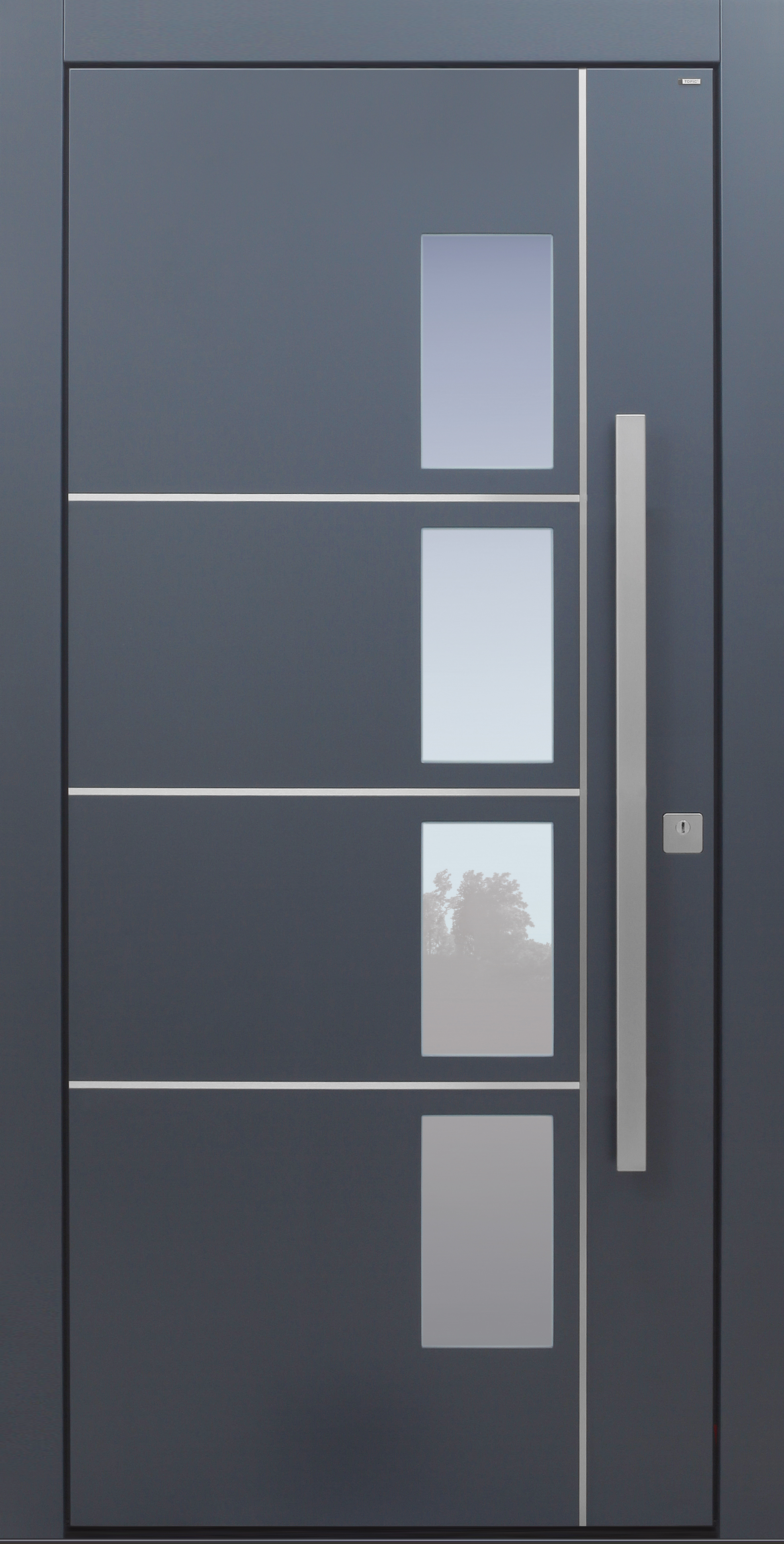Haustür modern, TOPICcore, anthrazit, dunkelgrau, Sicherheitstür, passivhaustauglich, besser als Alu Haustür modern, TOPICcore, anthrazit, dunkelgrau, Sicherheitstür, passivhaustauglich, besser als Alu