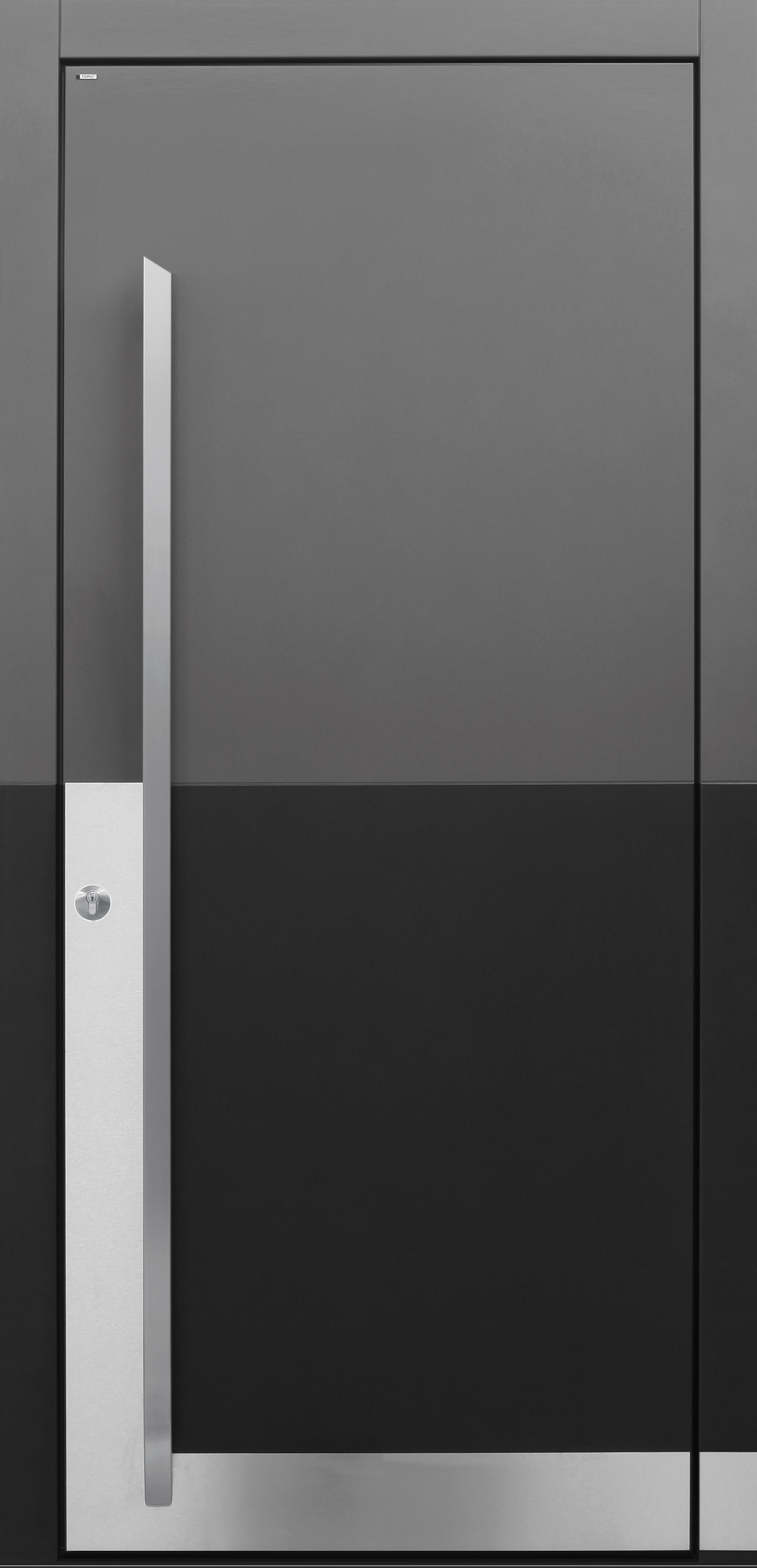 Haustür modern, TOPICcore, grau, Edelstahl, Sicherheitstür, passivhaustauglich, besser als Alu Haustür modern, TOPICcore, grau, Edelstahl, Sicherheitstür, passivhaustauglich, besser als Alu