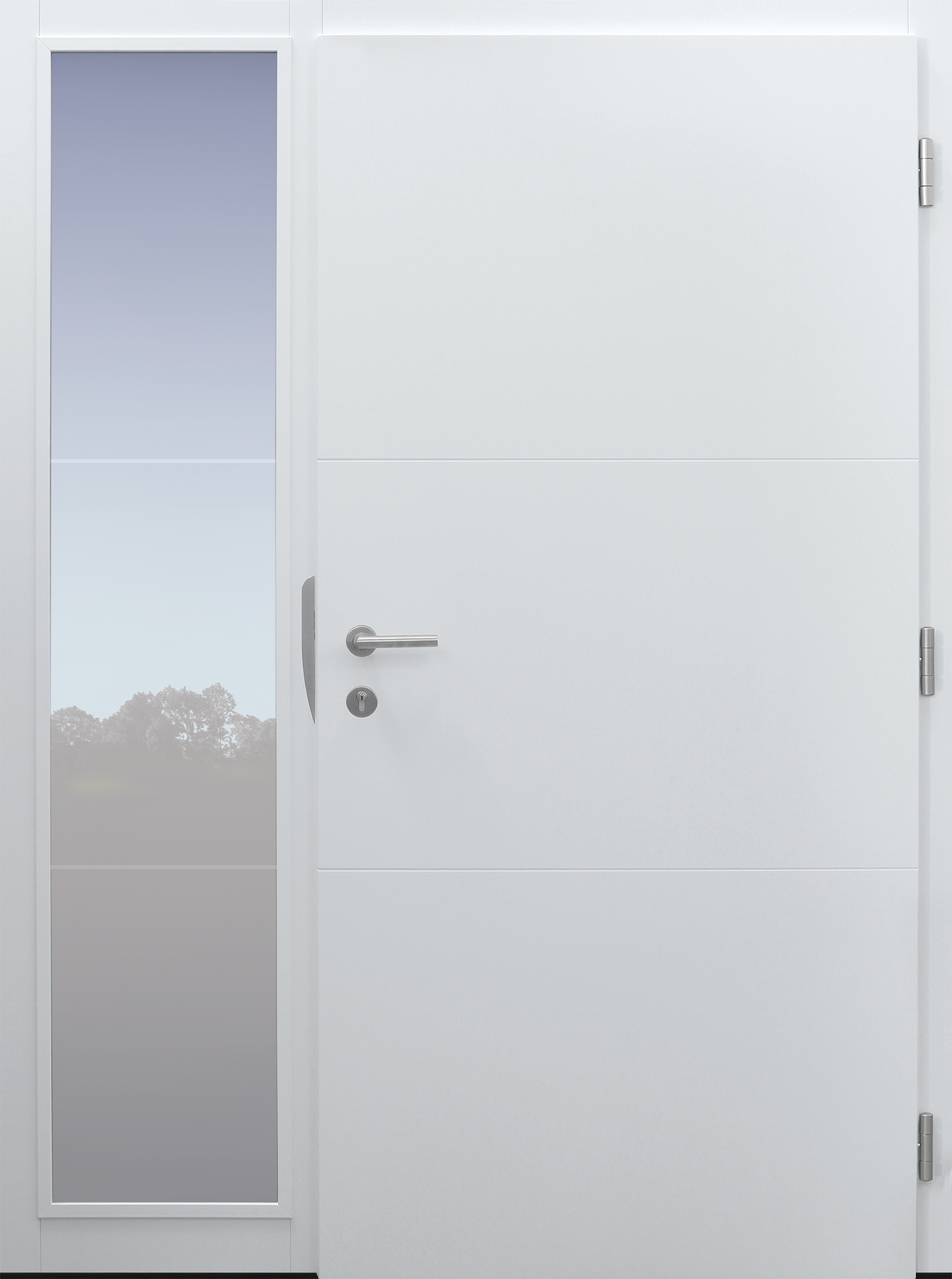 Haustür modern, weiß, Topiccore, Seitenteil, Sicherheitstür, passivhaustauglich besser als alu, Glas Haustür modern, weiß, Topiccore, Seitenteil, Sicherheitstür, passivhaustauglich besser als alu, Glas