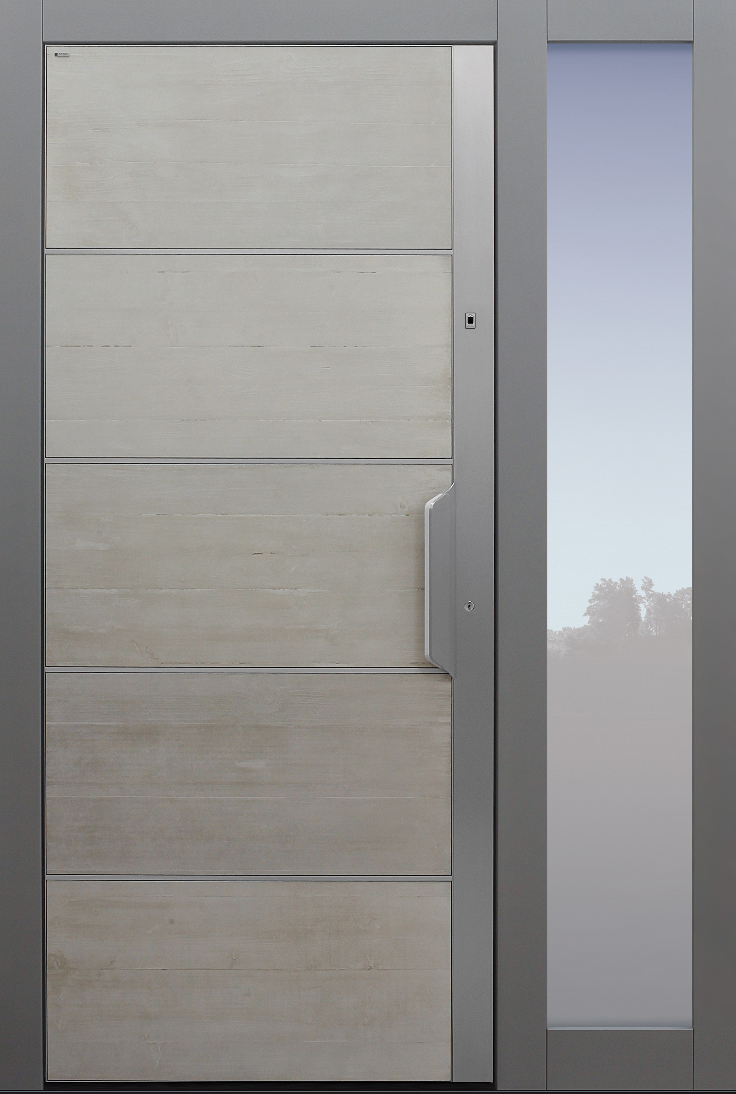 Haustür modern, Echtbeton, Beton, grau, Sicherheitstür, passivhaustauglich, besser als Alu, Glas, Seitenteil, Fingerprint Haustür modern, Echtbeton, Beton, grau, Sicherheitstür, passivhaustauglich, besser als Alu, Glas, Seitenteil, Fingerprint