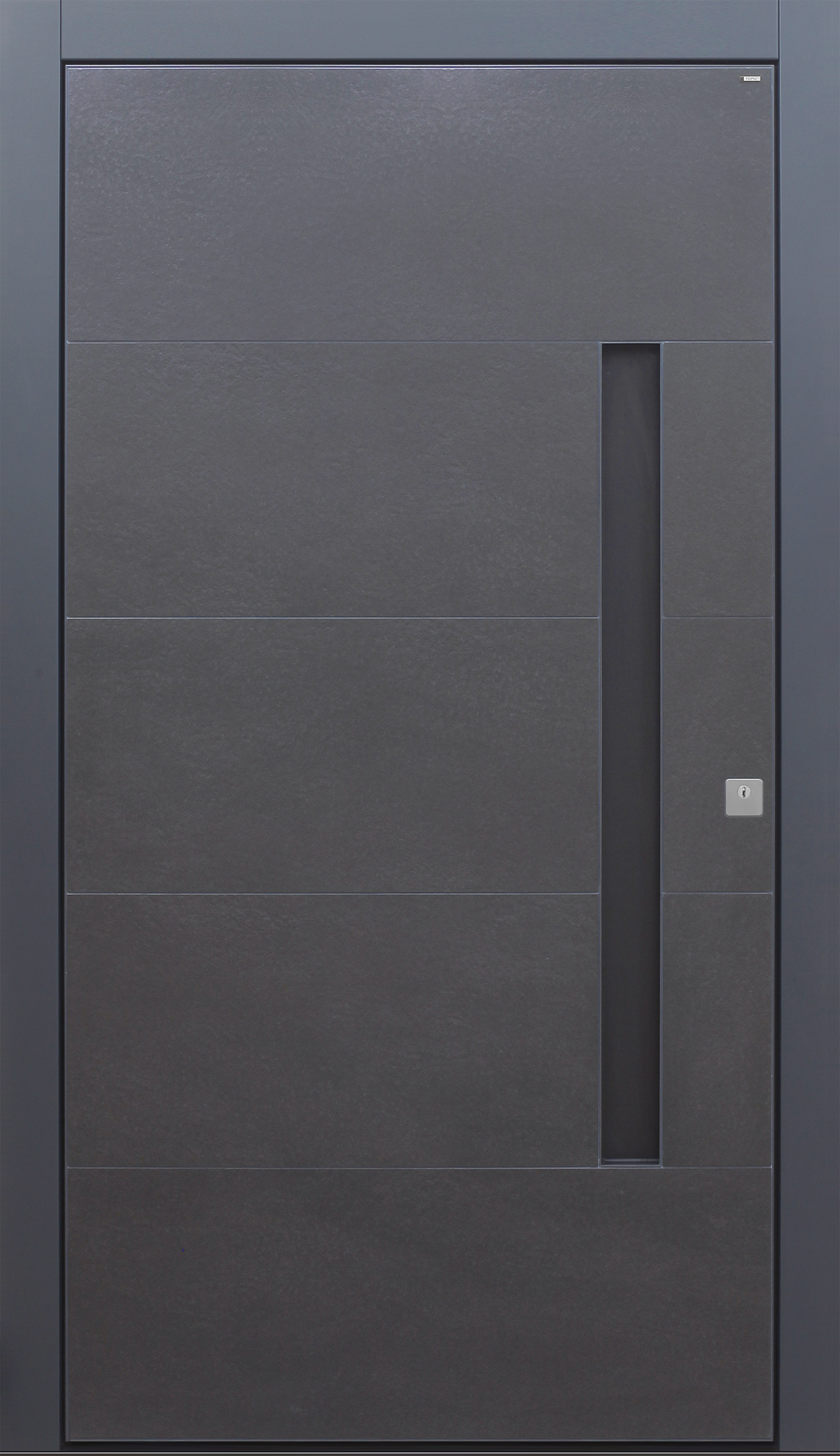 Haustür modern, Keramik, anthrazit, TOPICcore, Sicherheitstür, passivhaustauglich, besser als Alu Haustür modern, Keramik, anthrazit, TOPICcore, Sicherheitstür, passivhaustauglich, besser als Alu