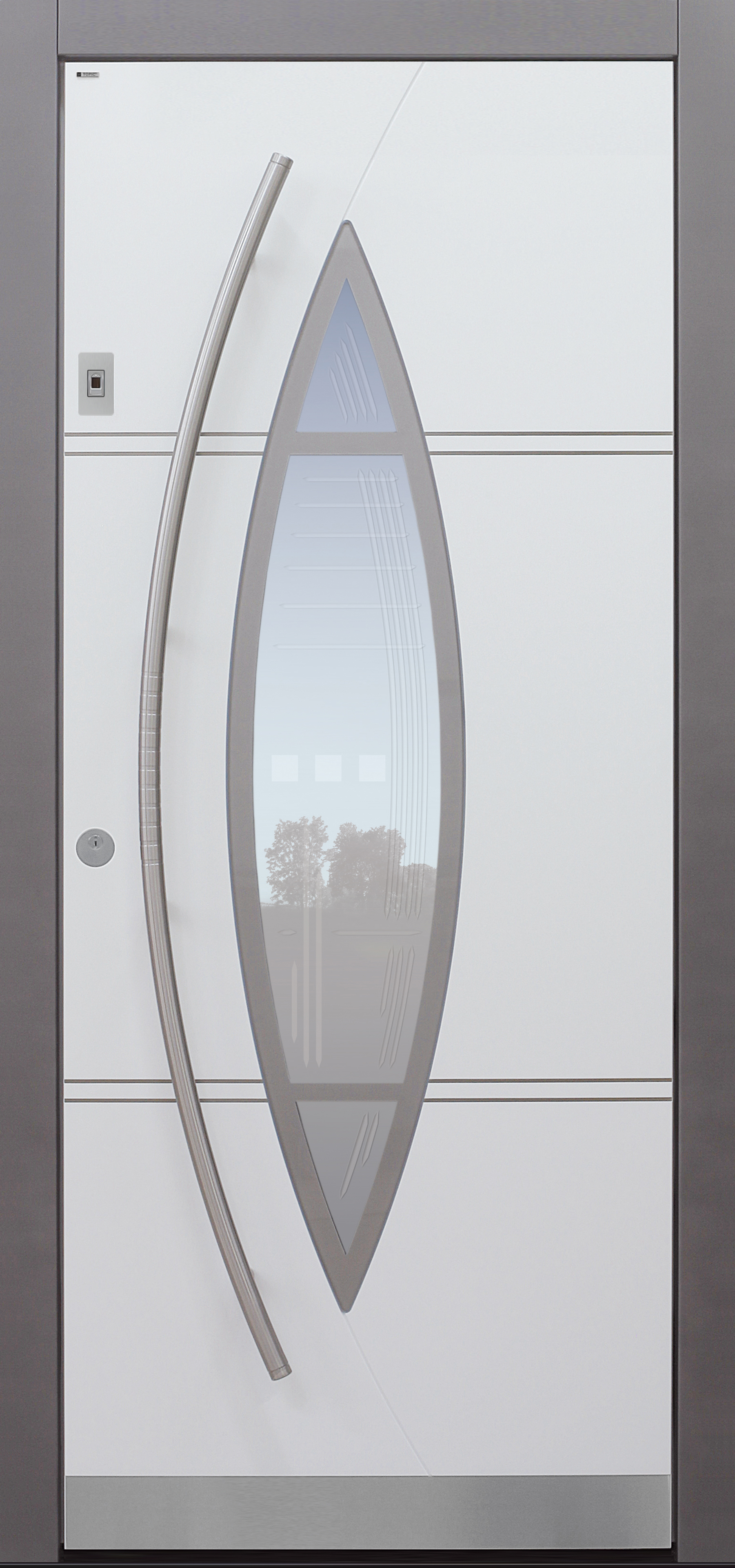 Haustür modern, weiß Topiccore, Sicherheitstür, passivhaustauglich, besser als alu, Glas Haustür modern, weiß Topiccore, Sicherheitstür, passivhaustauglich, besser als alu, Glas
