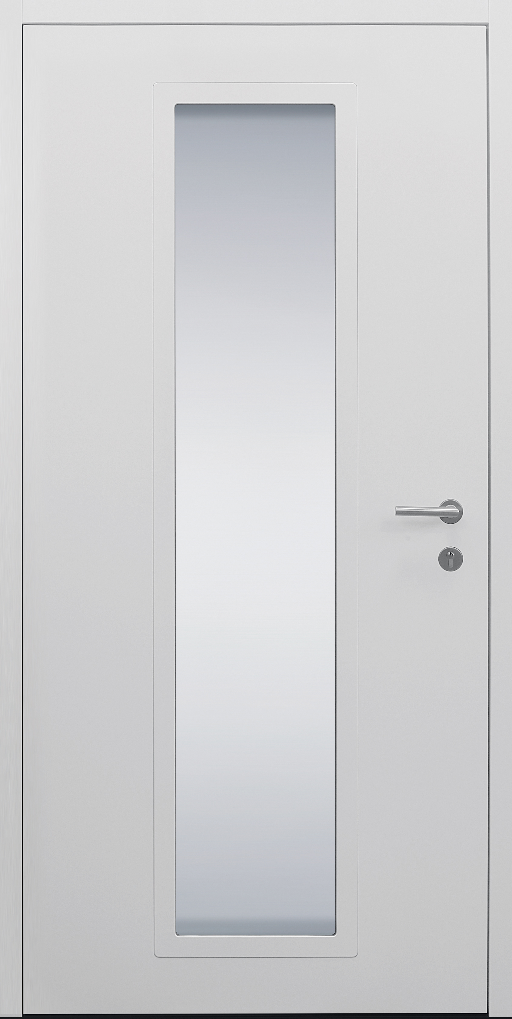 Haustür weiß Modell B11-T1 innen Haustür weiß Modell B11-T1 innen