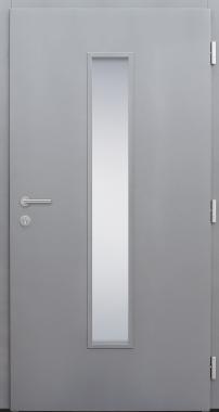 Haustür grau Innenansicht Modell A483-T