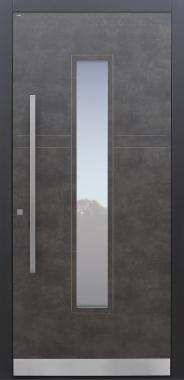 Haustür Exterior Prado Agate Grey mit Option Designpaket Modell A483