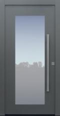 Haustür grau Modell B34