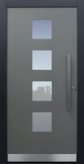 Haustür grau Modell B60-T