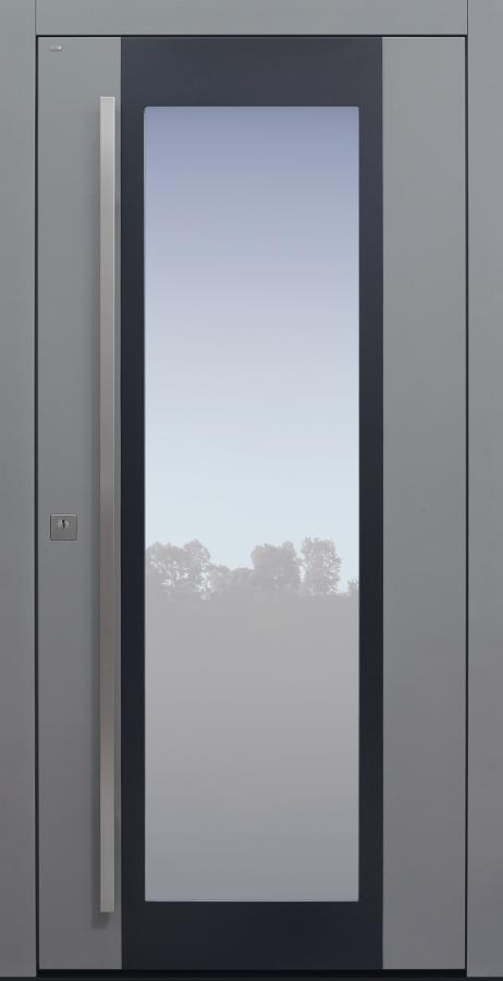 Haustür grau Modell B54